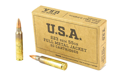 Ammunition Winchester Ammunition USA 223Rem WIN 223REM 55GR FMJ 20/1000